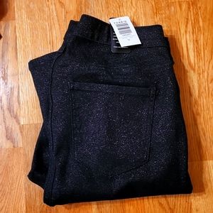 Torrid Black Glitter Jeans 12